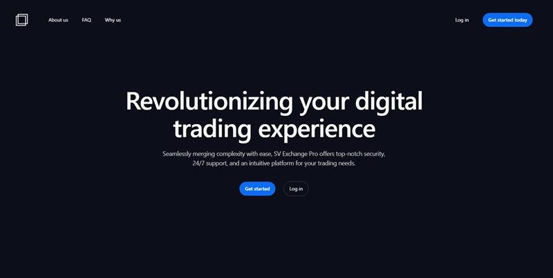 SVExchangePRO.net_homepage