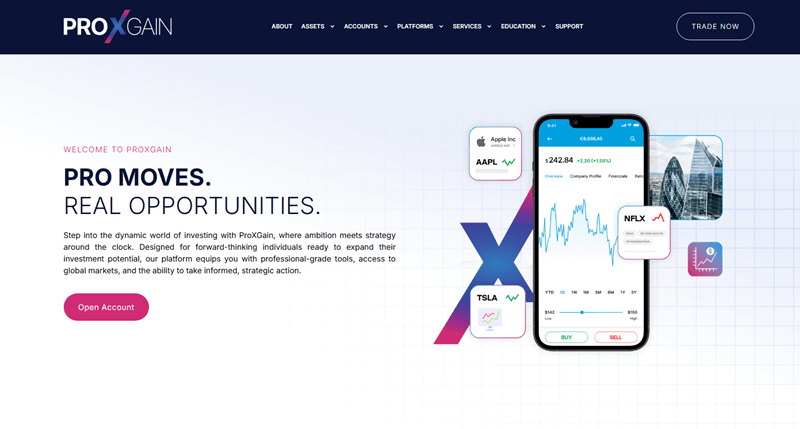 ProXGain.com Logo